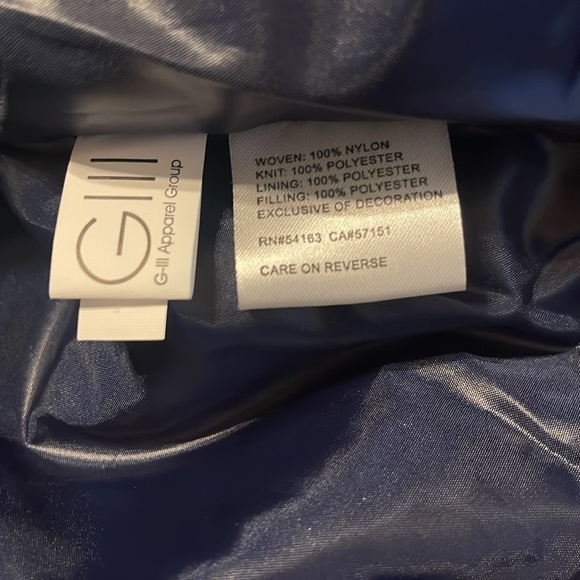 NFL Tennessee Titans Puffer Jacket Womens Sz
XXL Navy White Quilted Full Zip - Picture 9 of 9